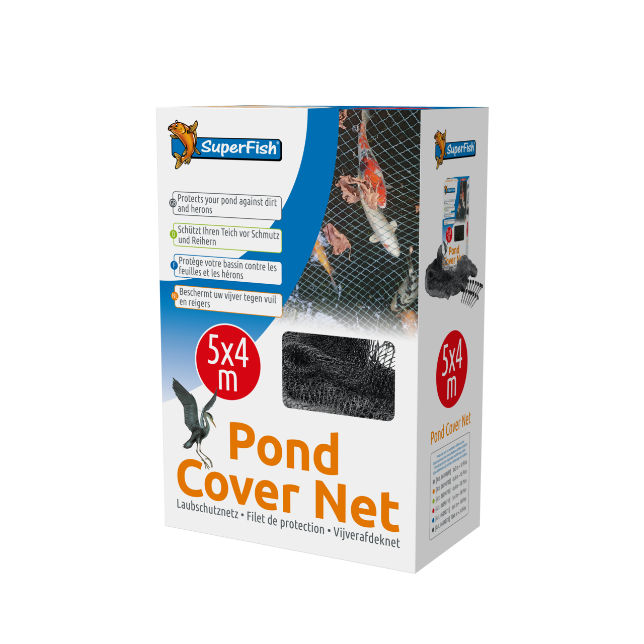 Superfish Pond Cover Net 5x4mt